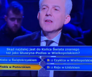 Milionerzy: pytanie za MILION złotych!