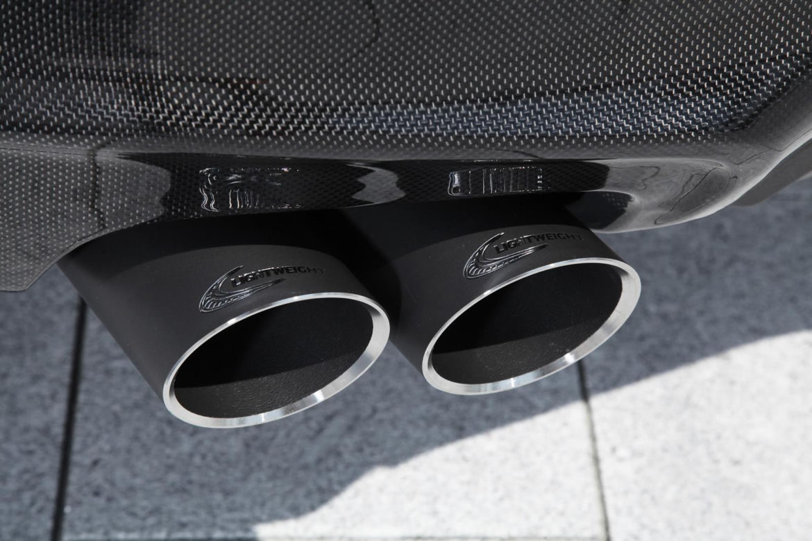 BMW X4 po tuningu Lightweight