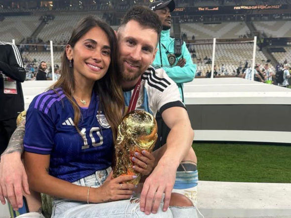 Leo Messi rekordzistą MŚ. Tak przeżywała to jego żona! Na tych zdjęciach widać wszystko