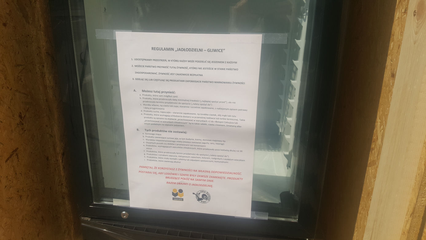 Można podzielić się z potrzebującymi. W Gliwicach powstała Jadłodzielnia