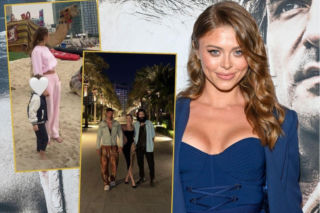 Joanna Opozda baluje w Dubaju! W dzień zwiedza z synem, wieczorami imprezuje z przystojniakami