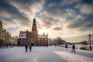Co nas czeka dziś w Toruniu? Prawdziwa zima wraca z impetem!