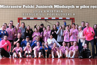 Siedlce: 1/8 Mistrzostw Polski Juniorek Młodszych w piłce ręcznej kobiet 