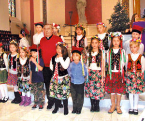 Kolędy w szkole na Borough Park