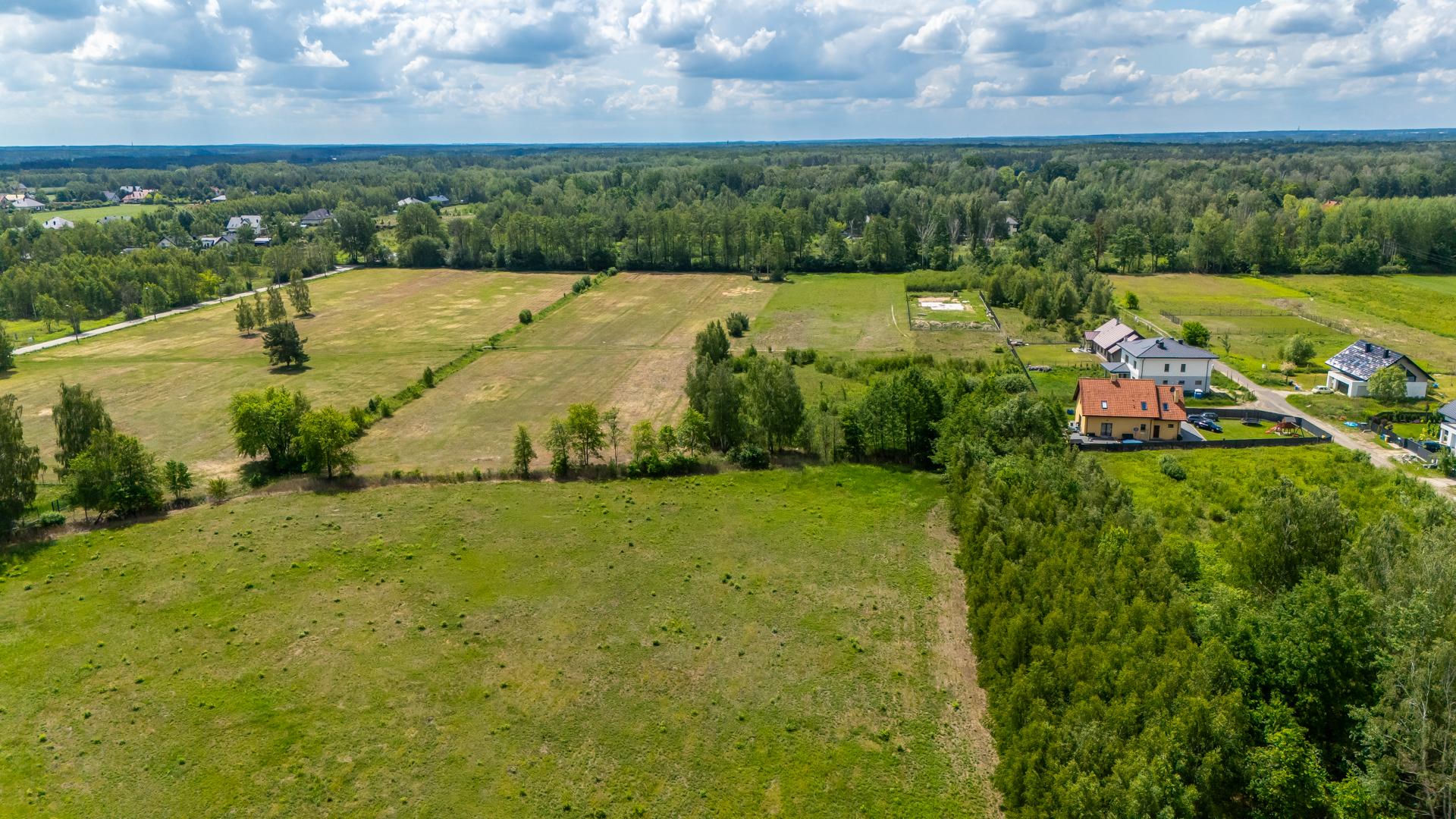 Głosków, gmina Piaseczno. Nowe osiedle deweloperskie