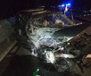 Wypadek na autostradzie A4, sześć osób trafiło do szpitala