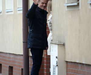 Donald Tusk z córką Kasią Tusk