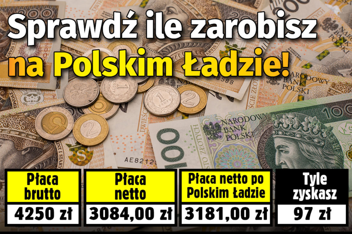 Sprawdź ile zarobisz na Polskim Ładzie!