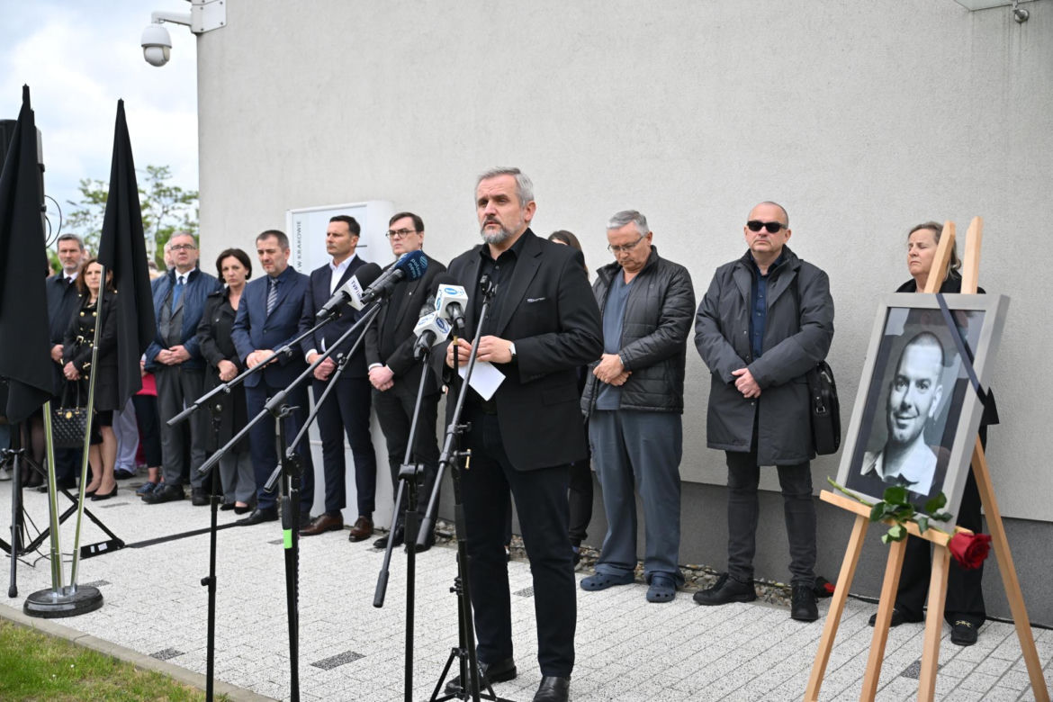 Uczcili pamięć dr. Tomasza Soleckiego. Lekarz został zamordowany przez pacjenta
