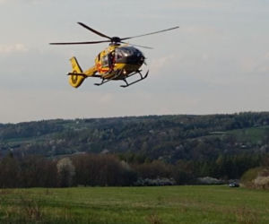 Wypadek z udziałem quada. Interweniowało Lotnicze Pogotowie Ratunkowe