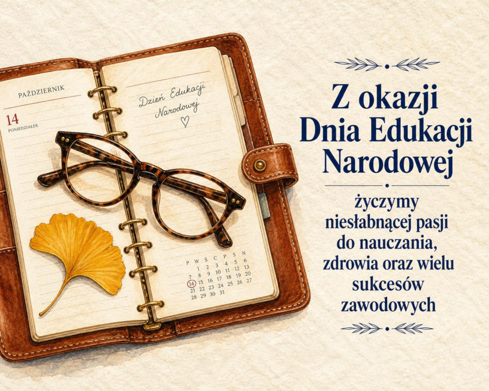 Kartka z życzeniami na Dzień Nauczyciela