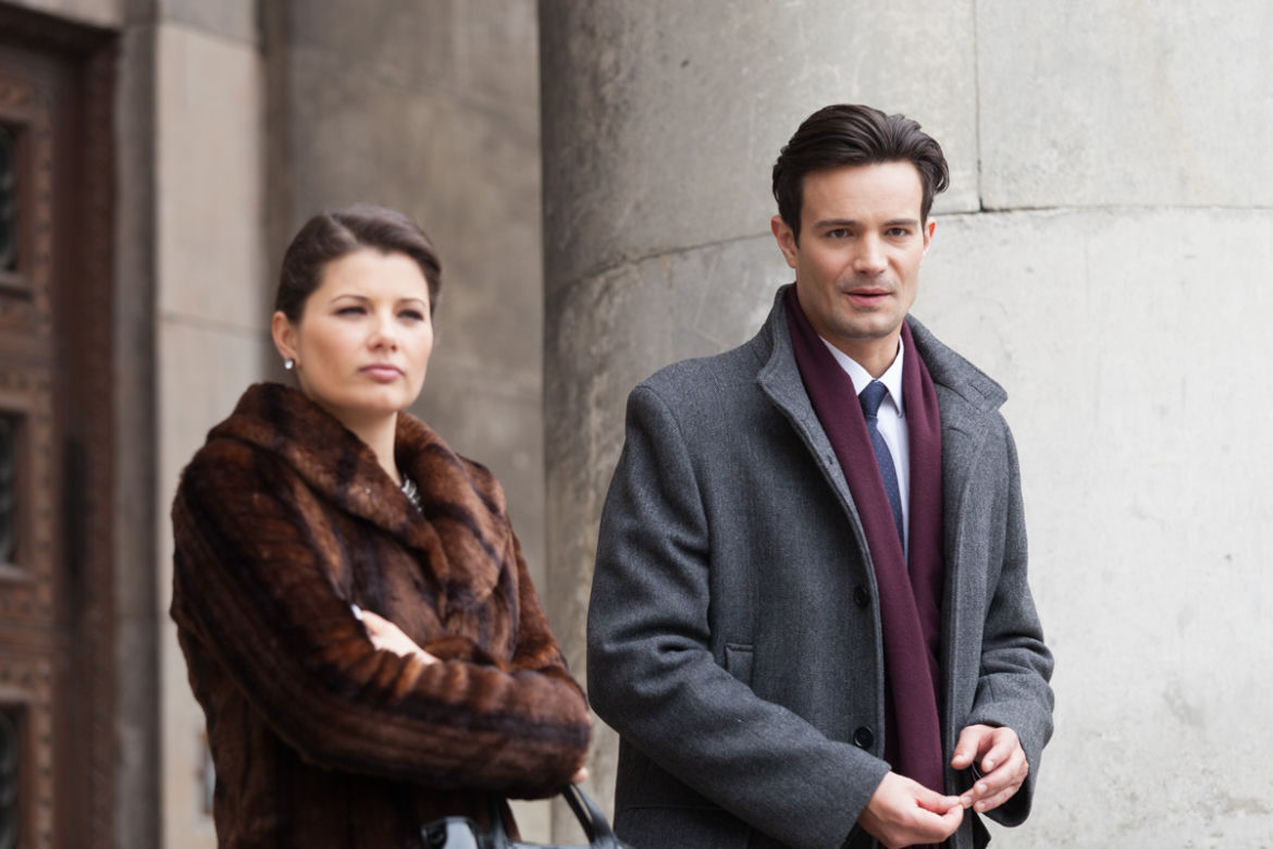 Przyjaciółki 5 sezon odc. 57. Dorota (Agnieszka Sienkiewicz), Łukasz (Mikołaj Krawczyk)