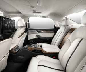 Audi A8 L - wnętrze