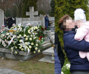 Agusia nie przytuli już mamusi. Nad grobem pożegnała zamordowaną Martę z Pabianic