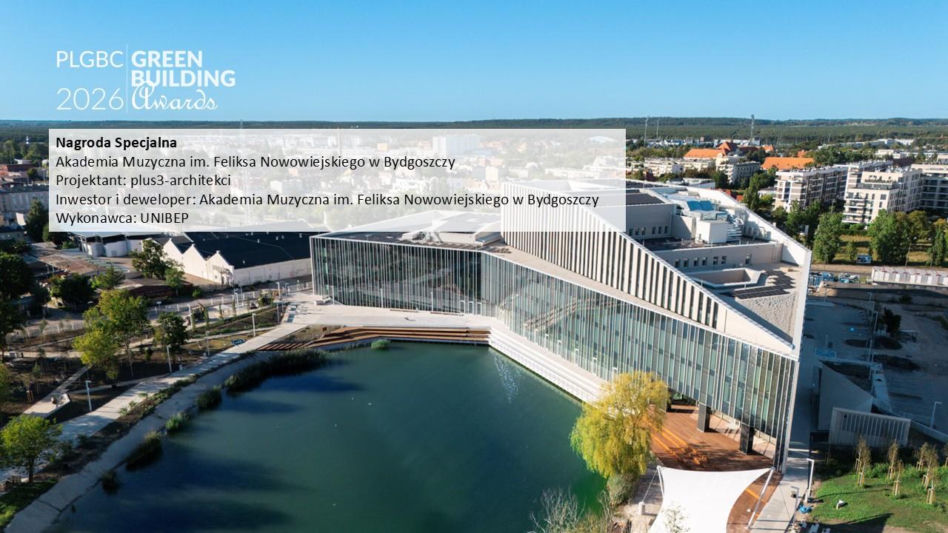 Zielone budownictwo ma swoich laureatów. Poznaliśmy zwycięzców PLGBC Green Building Awards 2026
