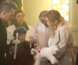 Na dobre i na złe, odcinek 696, Józio, Falkowicz (Michał Żebrowski), Oliwia (Marta Bryła), Adam (Grzegorz Daukszewicz)