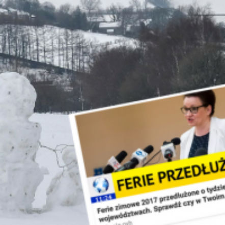 Ferie 2017 przedłużone - czy to prawda? – informacje, premiery teledysków – ESKA.pl