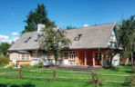 Dom drewniany na Podlasiu