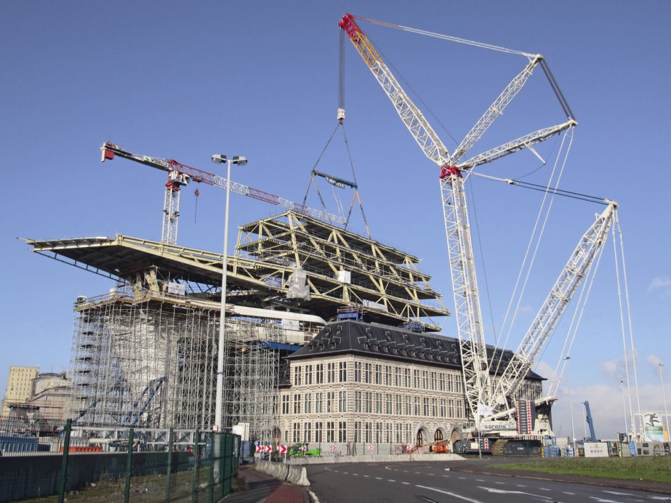 Budynek administracyjny portu w Antwerpii