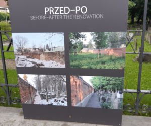 Kirkut pomalowany przez pseudo graficiarzy
