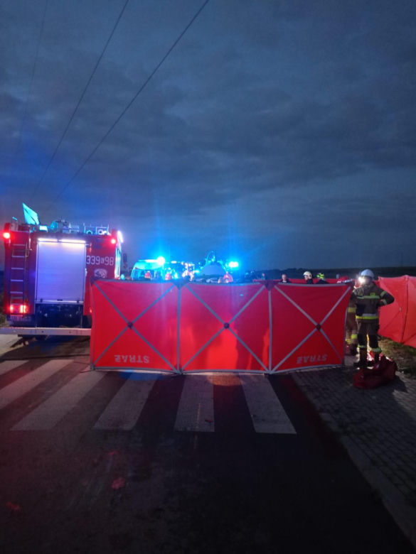 Tragiczny wypadek w pow. lubelskim