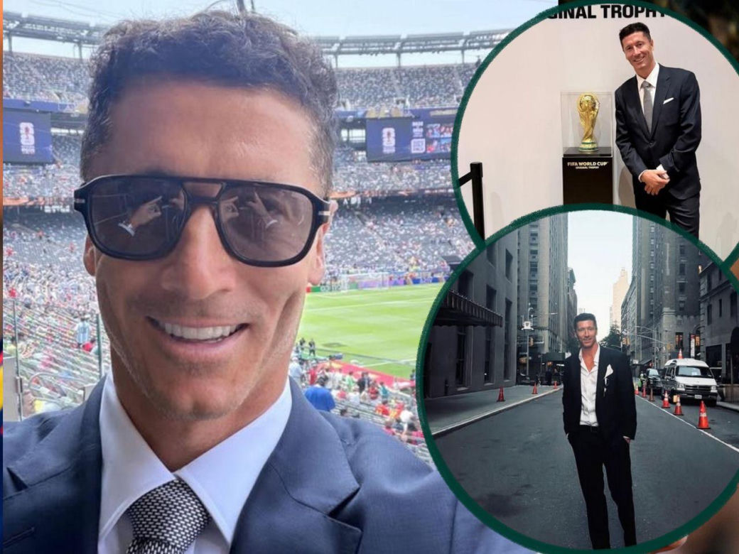 Robert Lewandowski na finale mundialu