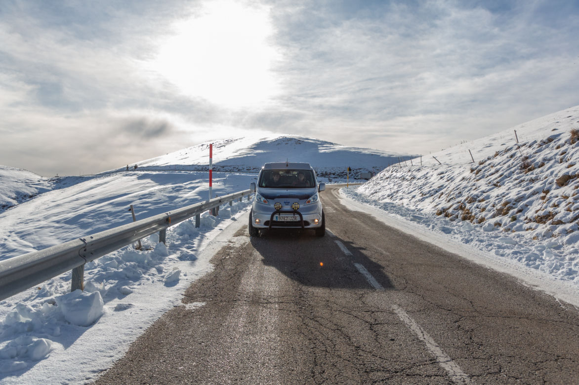 Nissan e-NV200 Winter Camper Concept