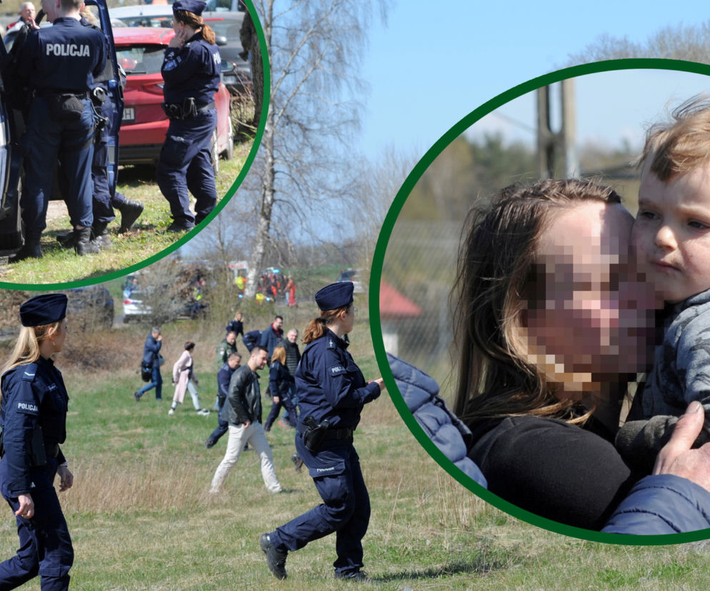 Szczęśliwy finał poszukiwań 2,5-letniego Huberta