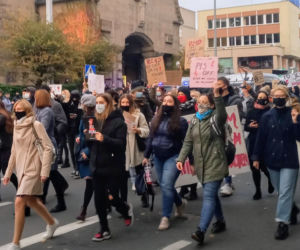 Protest kobiet w Szczecinie - 22.10.2020