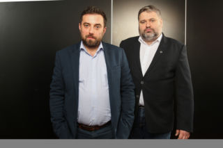 Tomasz Walczak i Przemysław Harczuk