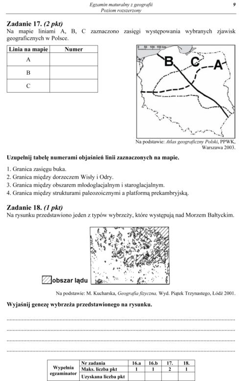 Geografia rozszerzona 9