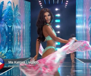 Miss Supranational Katrina Llegado z Filipin i jej wytrenowane ciało