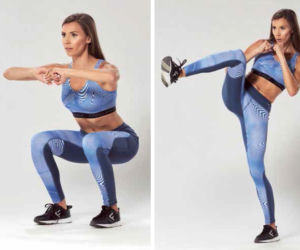 Trening odchudzający dla endomorfika: ćwiczenie 3.