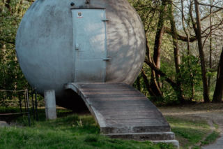 Pracownia Bronisława Chromego w Krakowie. Dawna muszla koncertowa