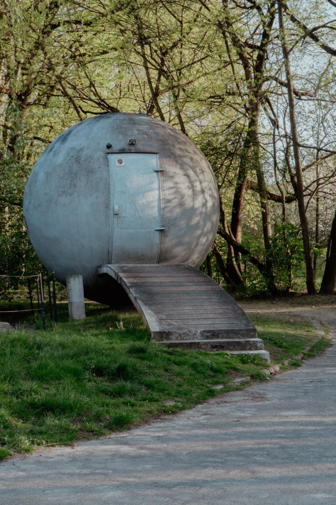 Pracownia Bronisława Chromego w Krakowie. Dawna muszla koncertowa