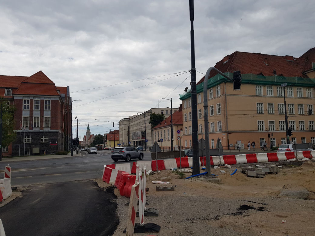 Prace w centrum Olsztyna nabierają tempa