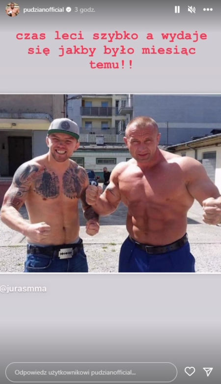 Mariusz Pudzianowski i Łukasz "Juras" Jurkowski