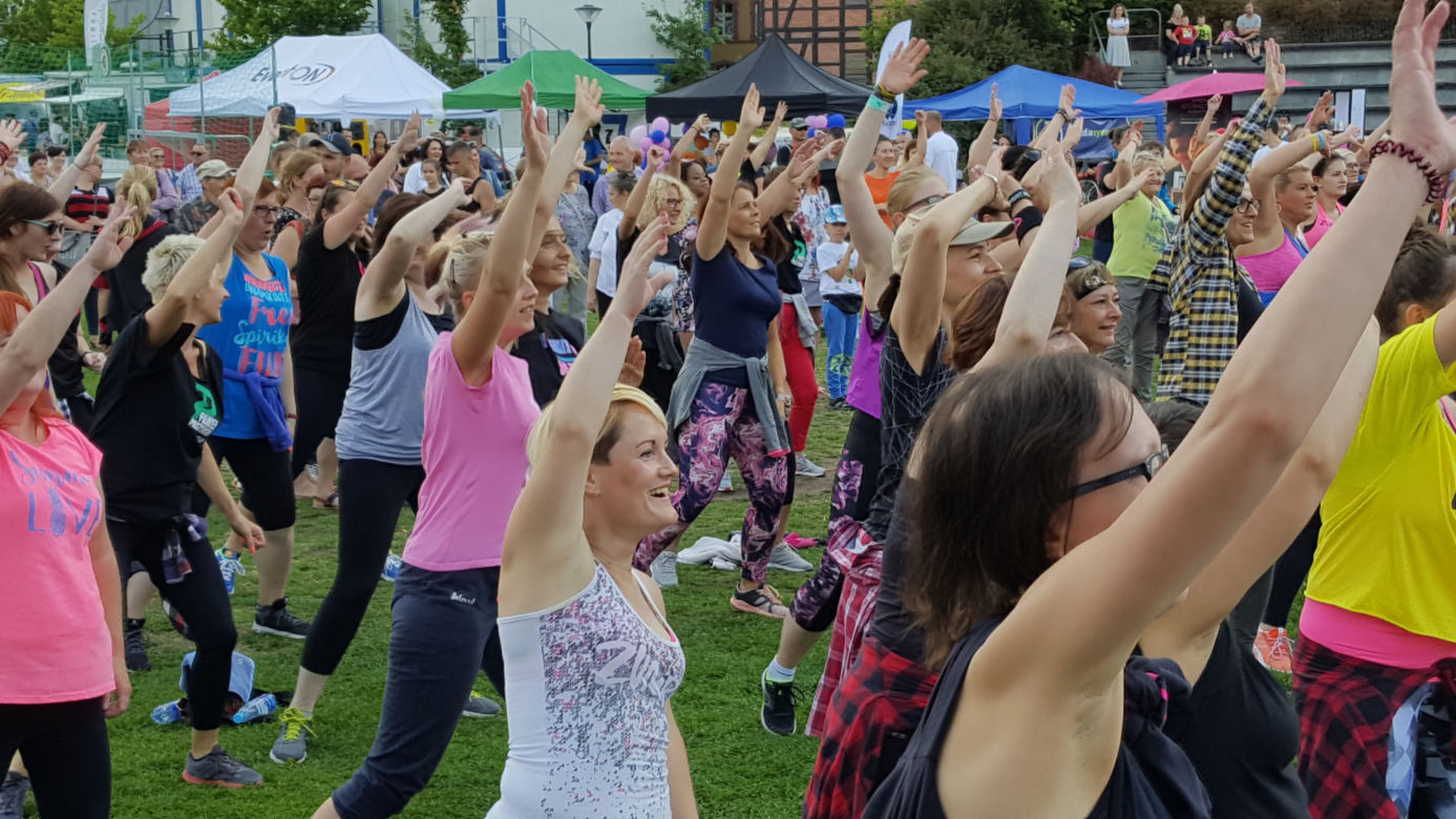 Na Wyspie Młyńskiej odbyła się 3 edycja akcji Lato Zumba Fitness. To był piękny maraton zumby!