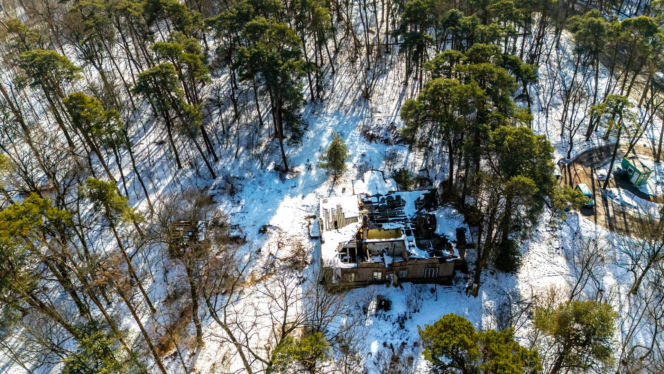 Ruiny domu Wedla w Otwocku