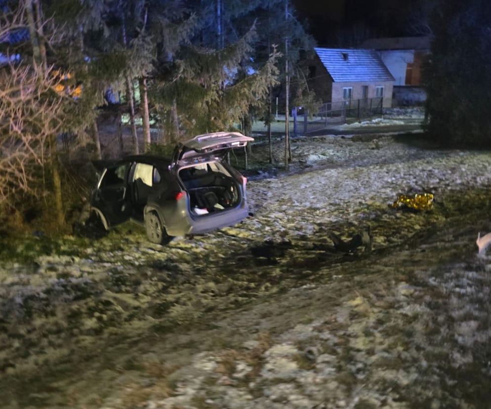 Poręba Radlna: Śmiertelny wypadek. Pijany kierowca zabił pasażera