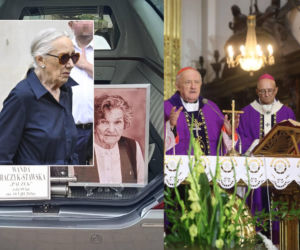 Maja Komorowska pojawiła się na pogrzebie Wandy Traczyk-Stawskiej. Oddała hołd zmarłej!