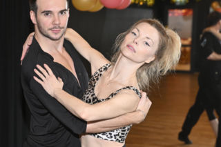 Izabella Miko na probach do Tańca z Gwiazdami