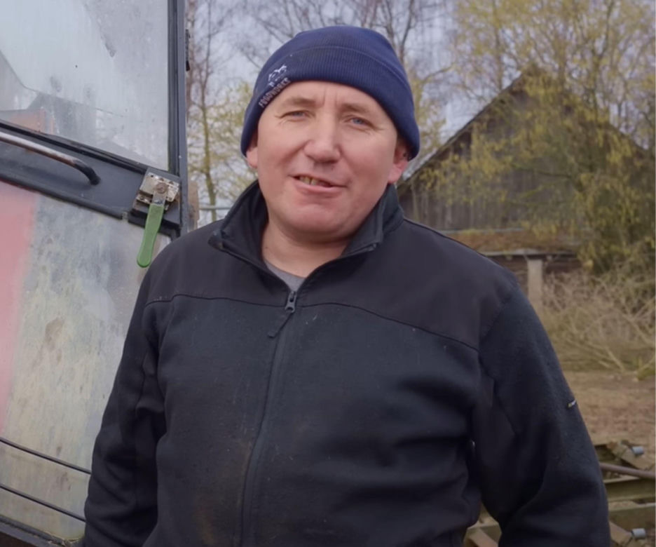 Andrzej z Plutycz w młodości - tak wyglądał bohater "Rolnicy. Podlasie"