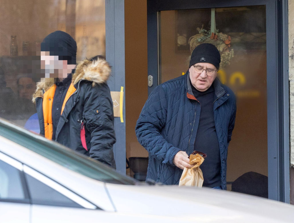 Bronisław Komorowski na zakupach