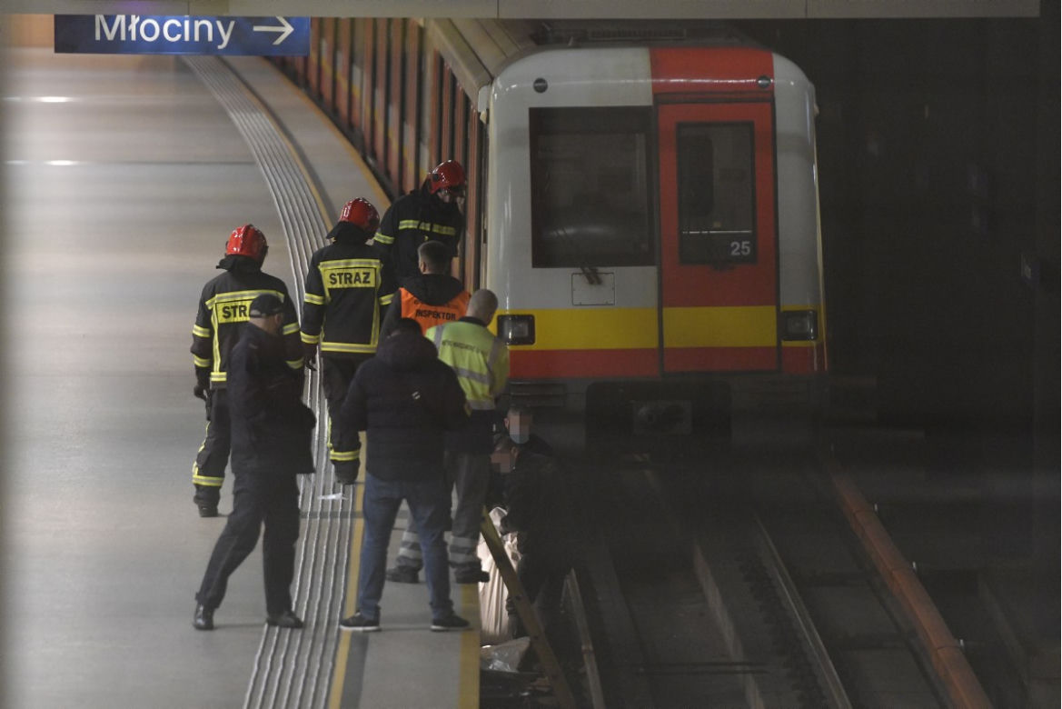 Metro zabiło 40-latka
