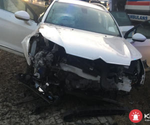 Małopolska: Poważne wypadki pod Krakowem, kilka osób rannych
