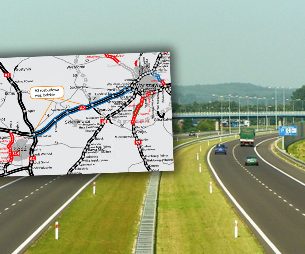 Autostrada A2 z 8 pasami? GDDKiA zdradza szczegóły