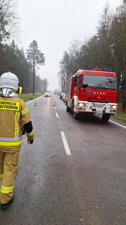 Samochód stanął w płomieniach. Śmiertelny wypadek pod Nową Dębą