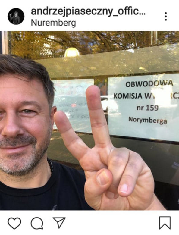 Gwiazdy głosują za granicą