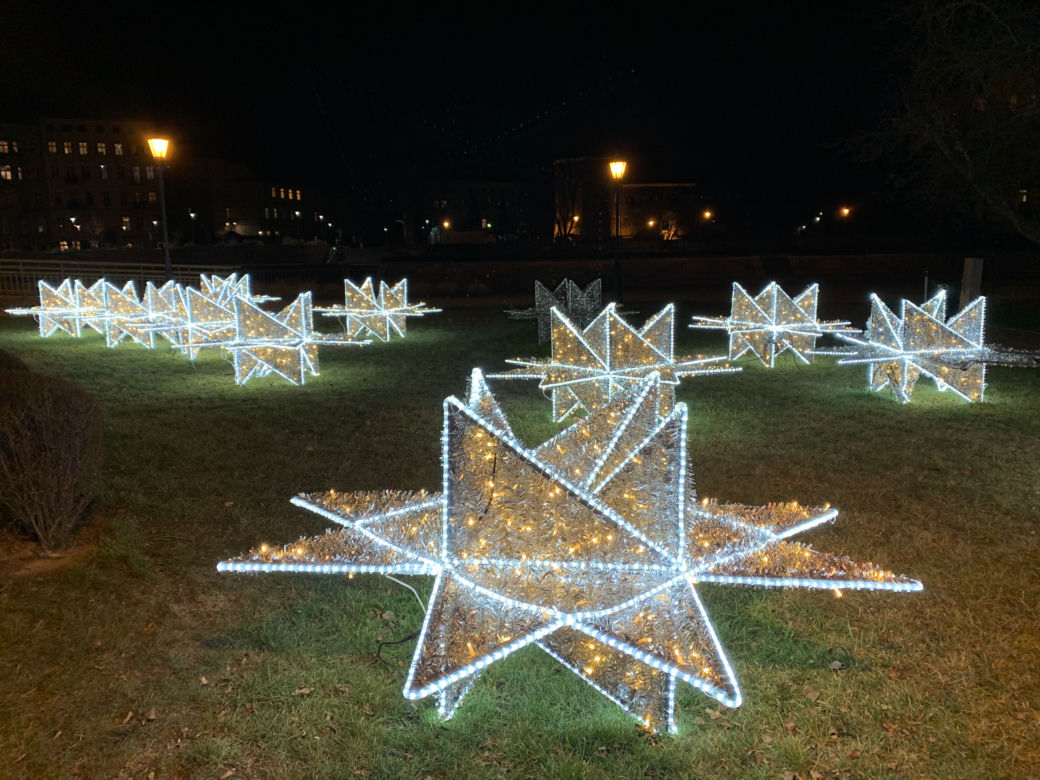 Świąteczne iluminacje we Wrocławiu